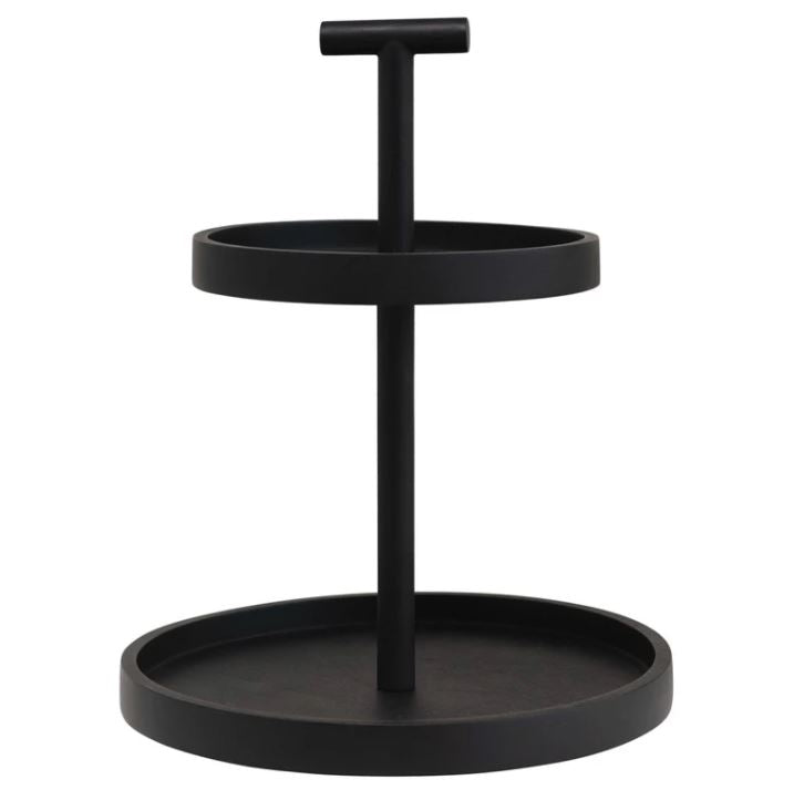 BLACK MANGO TIERED TRAY