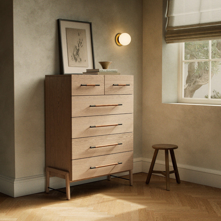 RONAN 6 DRAWER TALL DRESSER