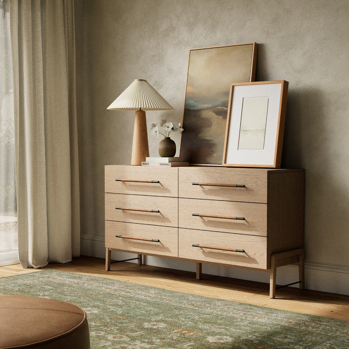 RONAN 6 DRAWER DRESSER