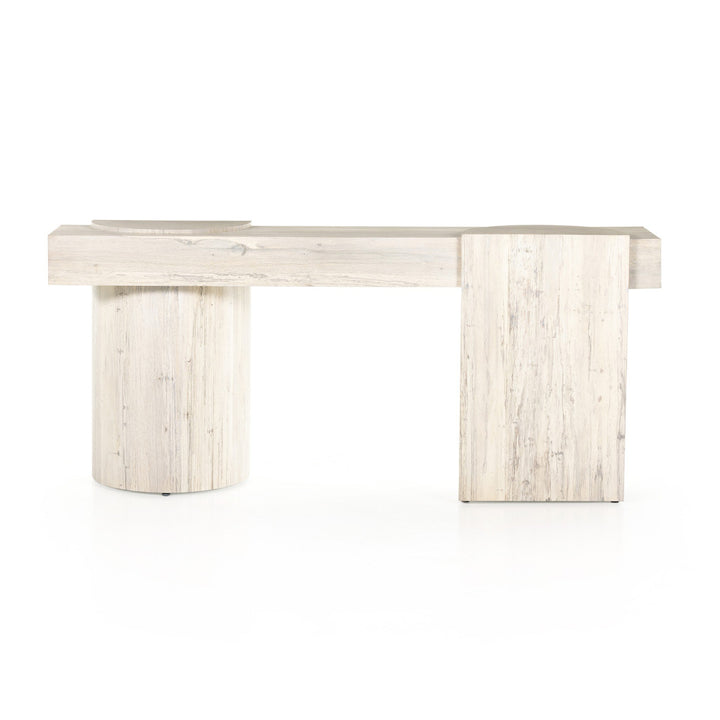 HAYDEN CONSOLE TABLE  SPALTED