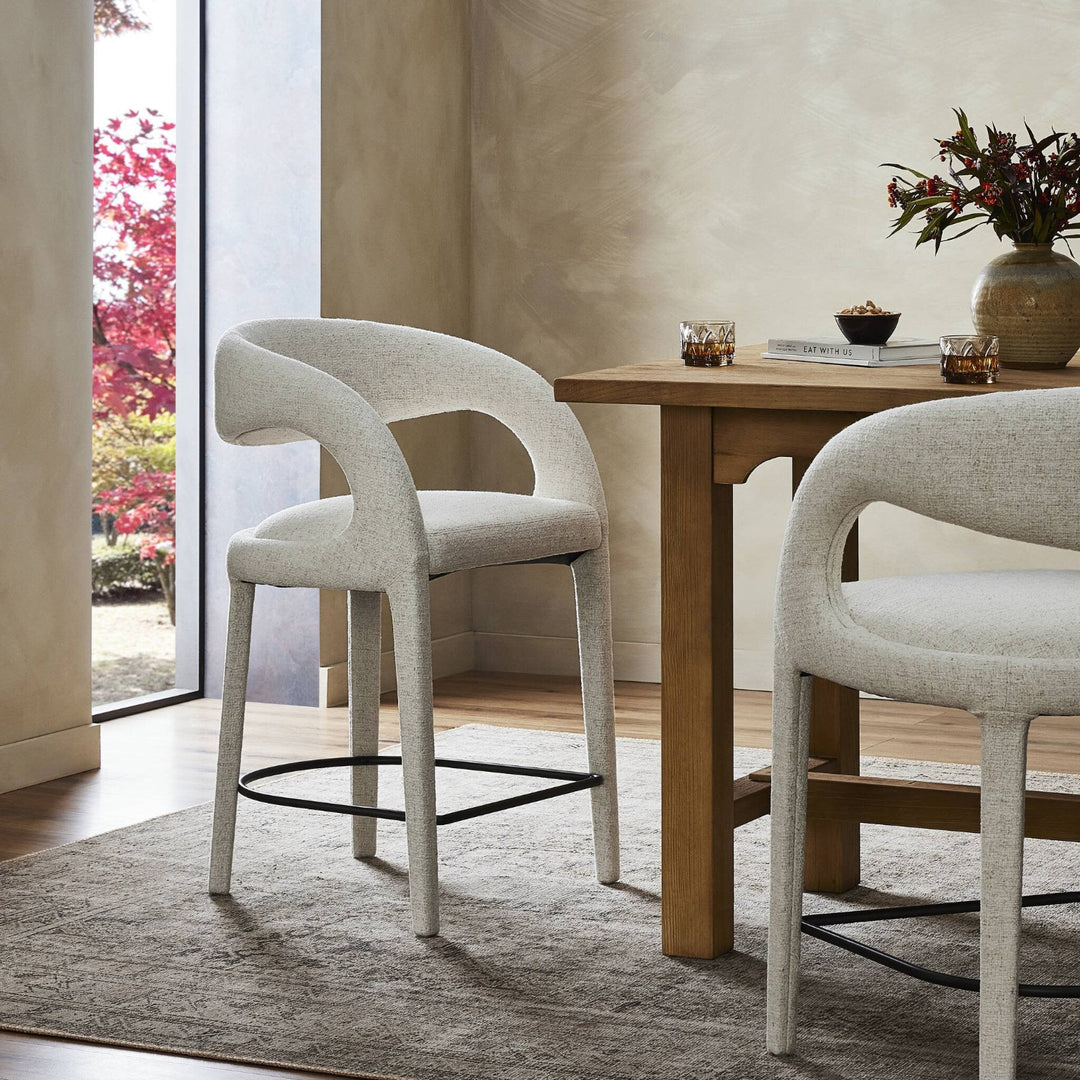 HARLAN BAR + COUNTER STOOL