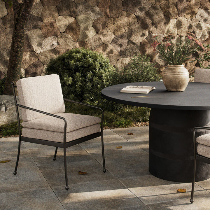 TILLEY OUTDOOR DINING ARMCHAIR