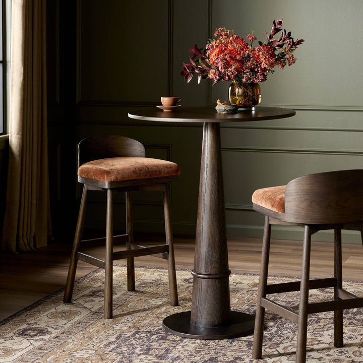 ASTRA SWIVEL BAR + COUNTER STOOL