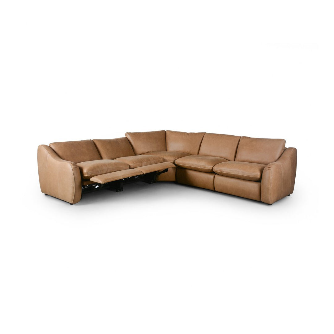 MARSH POWER RECLINER 5-PIECE SECTIONAL