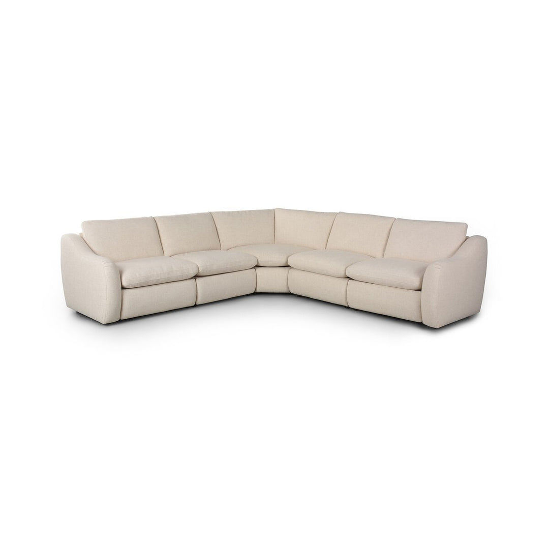 MARSH POWER RECLINER 5-PIECE SECTIONAL