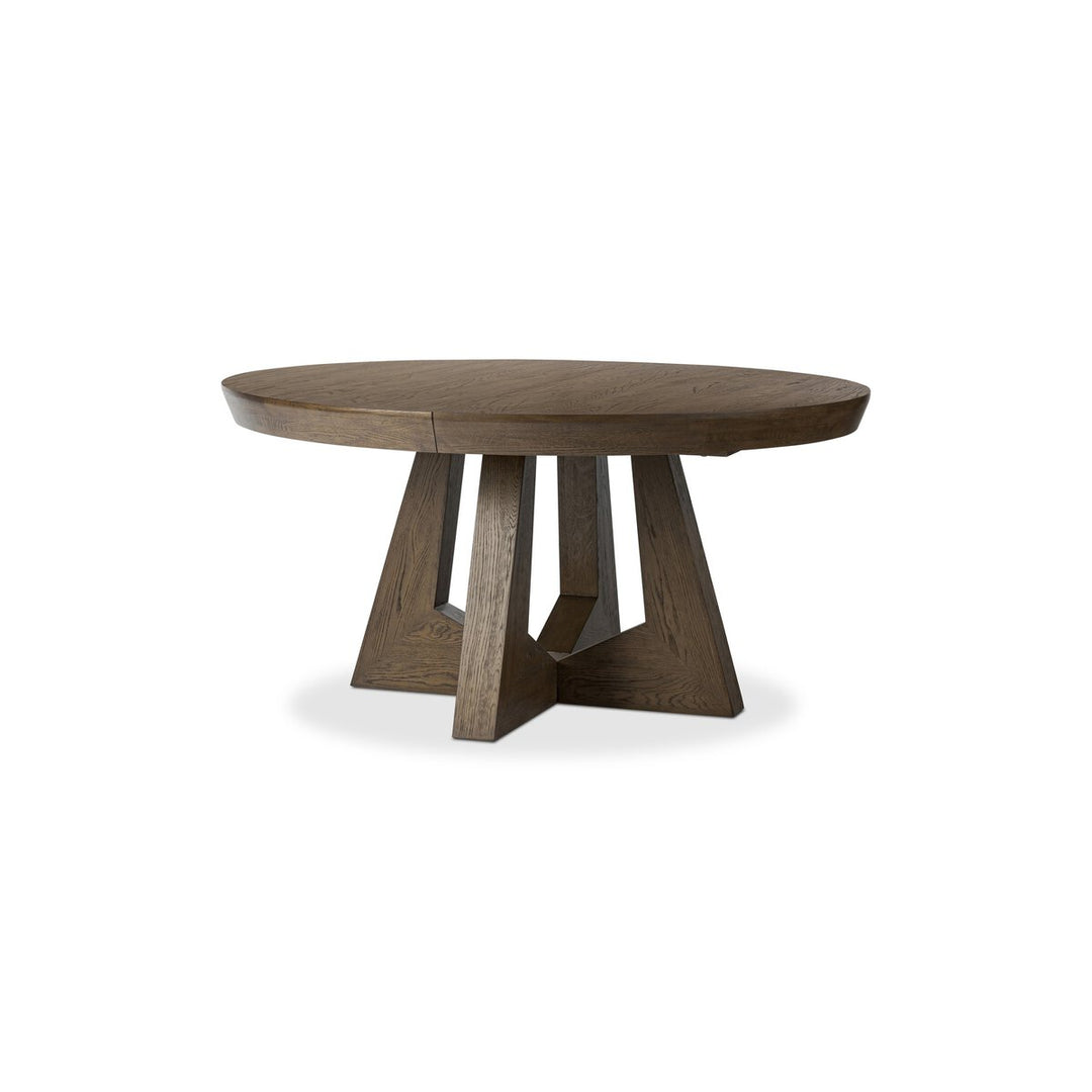 ELDA ROUND EXTENSION DINING TABLE