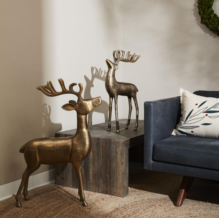 DASHER REINDEER STATUE