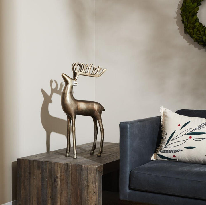 DASHER REINDEER STATUE