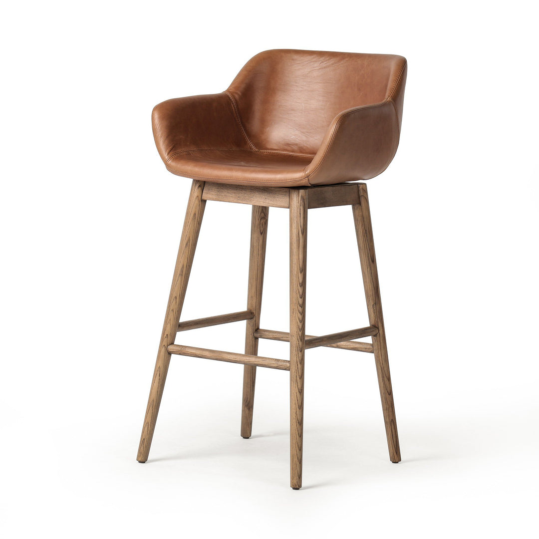 ELIZABETH SWIVEL BAR + COUNTER STOOL