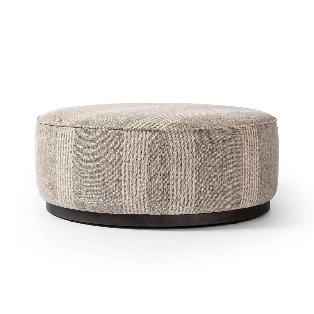 STANLEY LARGE ROUND OTTOMAN