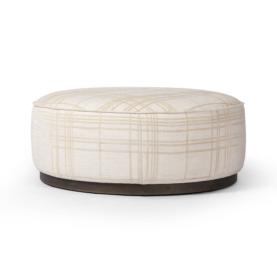 STANLEY LARGE ROUND OTTOMAN