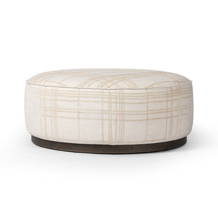 STANLEY LARGE ROUND OTTOMAN