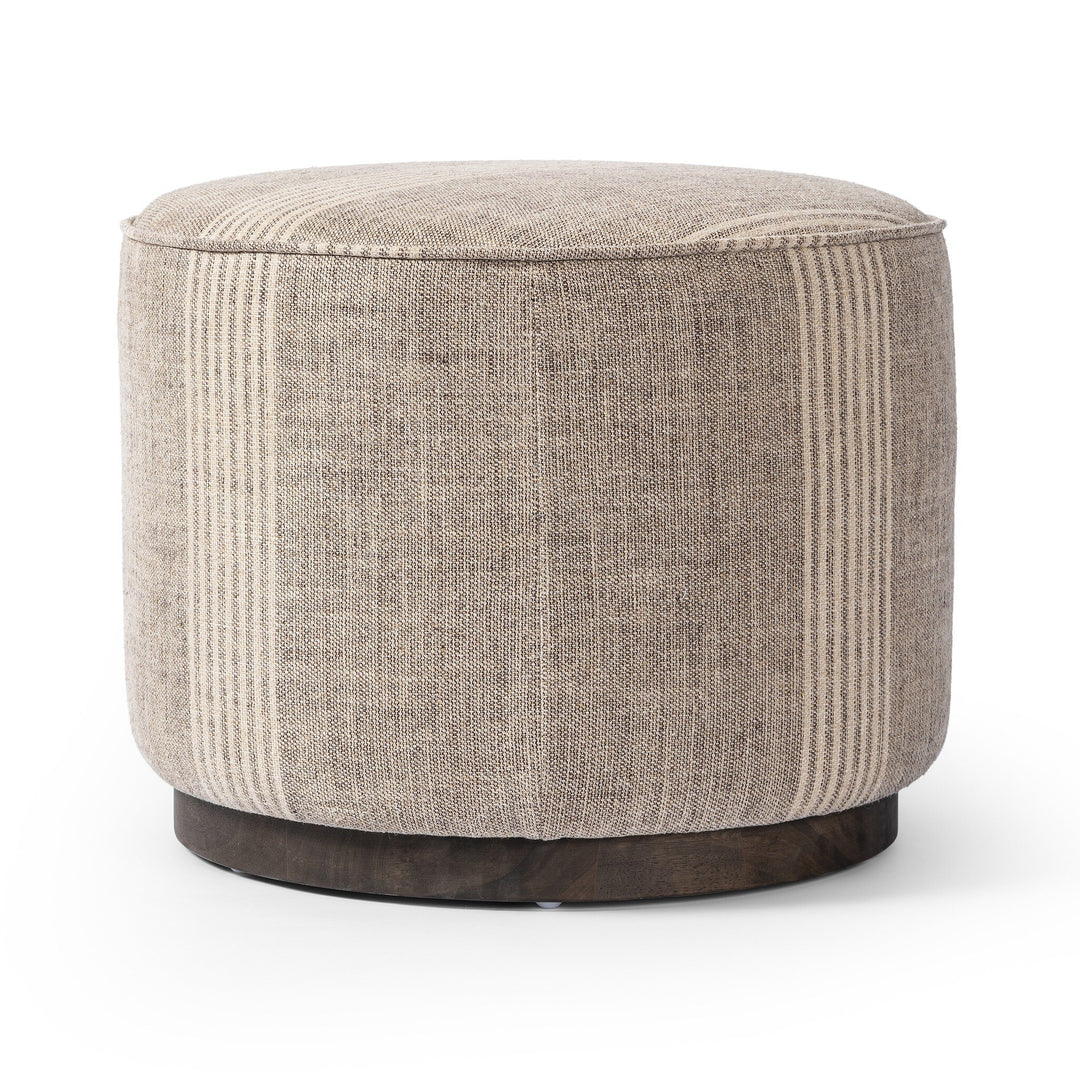 STANLEY ROUND OTTOMAN