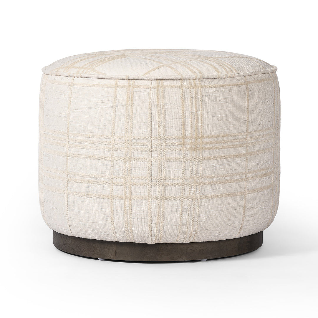 STANLEY ROUND OTTOMAN