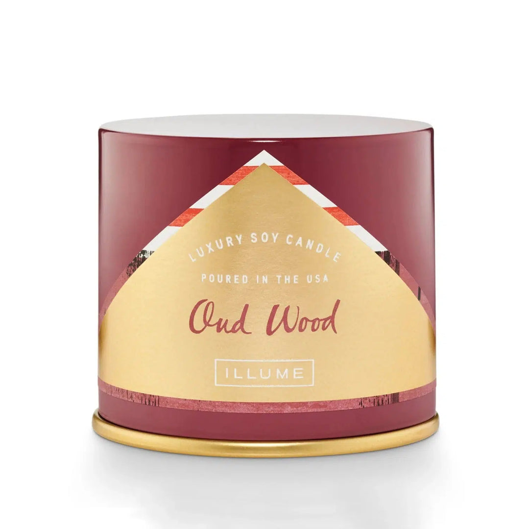 OUD WOOD TIN CANDLE