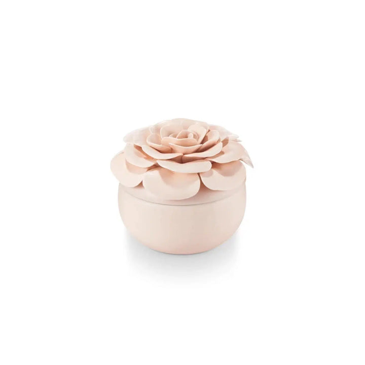 PINK FLOWER CANDLE