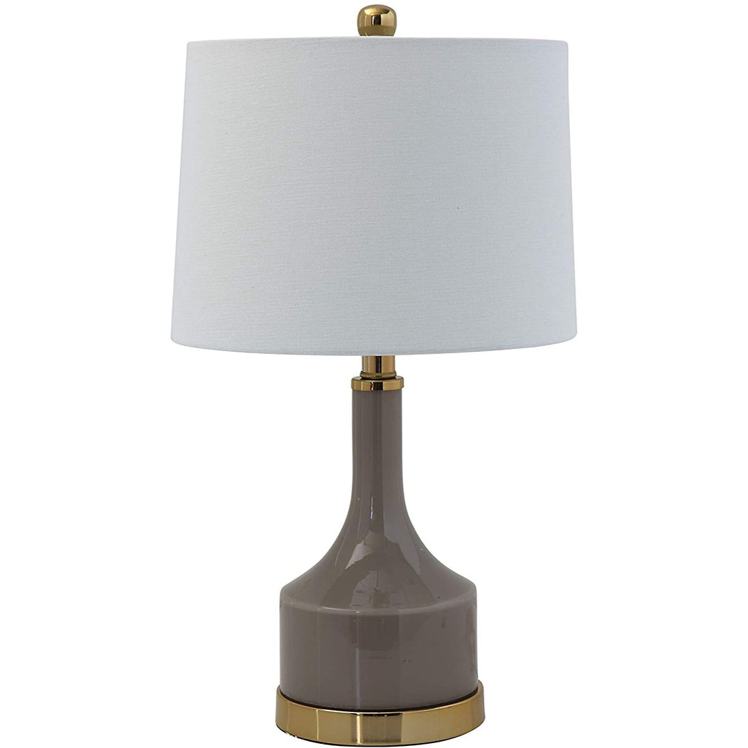 TAUPE TABLE LAMP