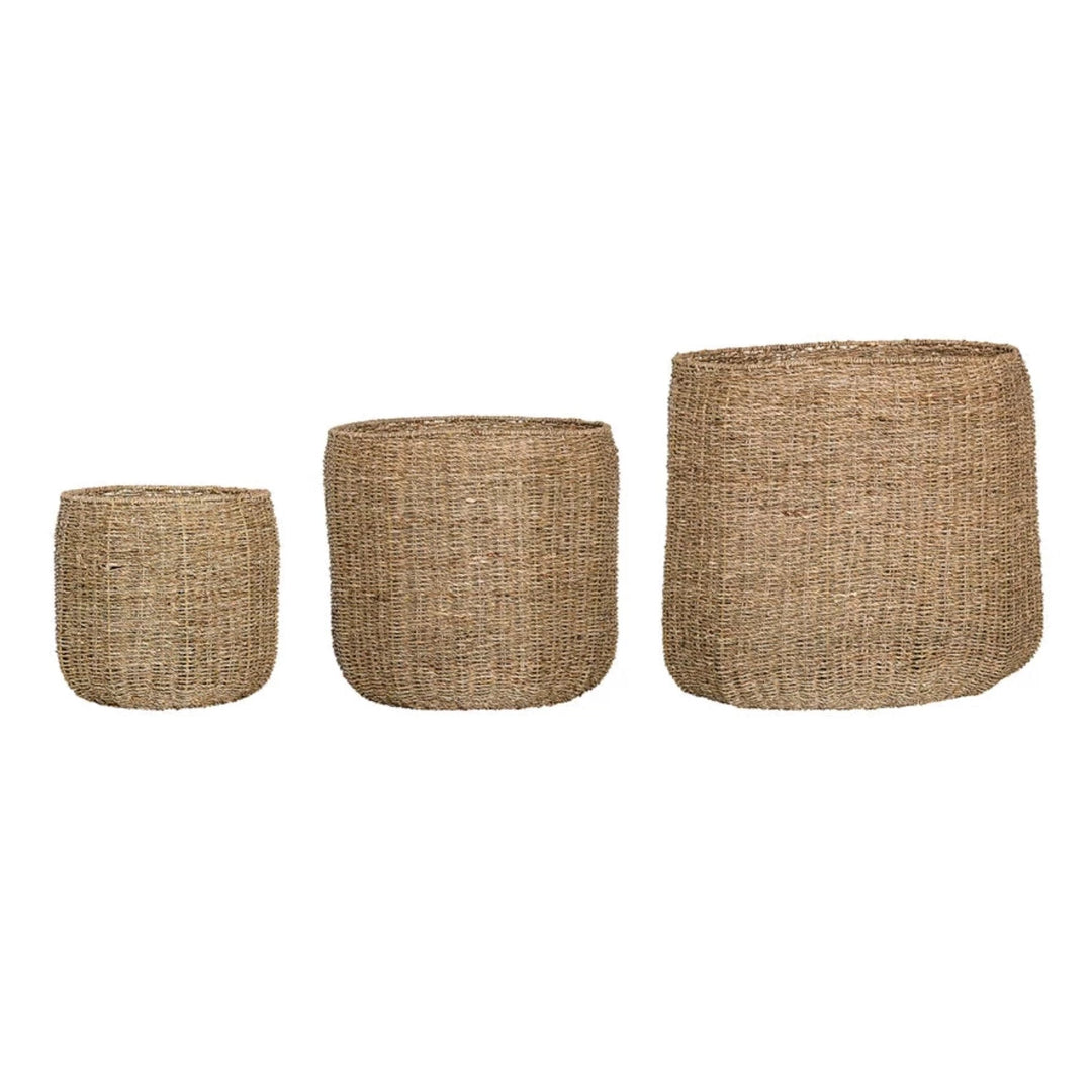 SEAGRASS BASKETS SET OF 3