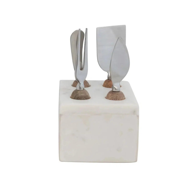 CHEESE SERVERS IN MARBLE STAND